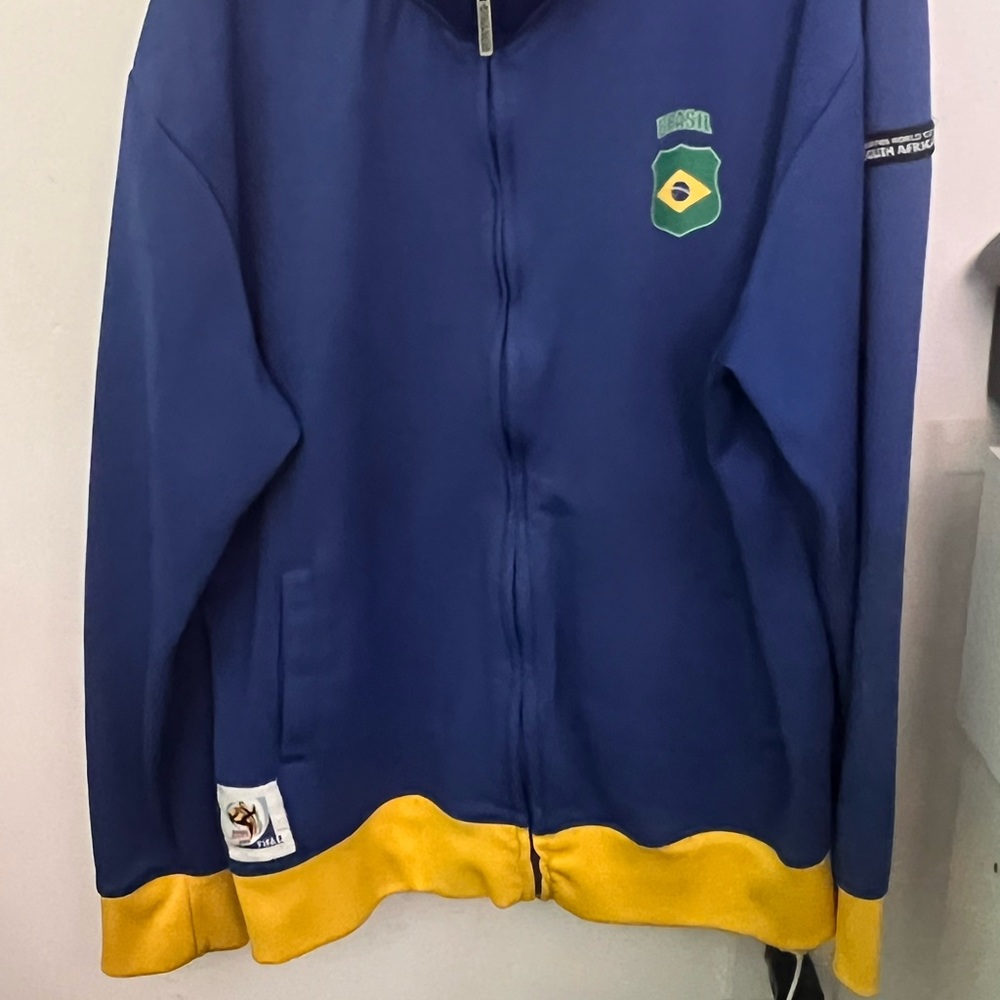 FIFA 2010 World Cup South Africa BRASIL Track Jacket XL